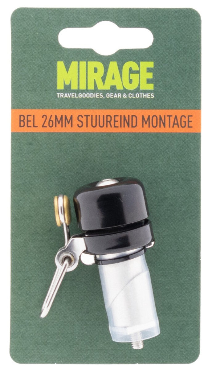 Mirage Rennklingel 26 mm Lenkerendgewinde 14,5–20 mm Stahl schwarz
