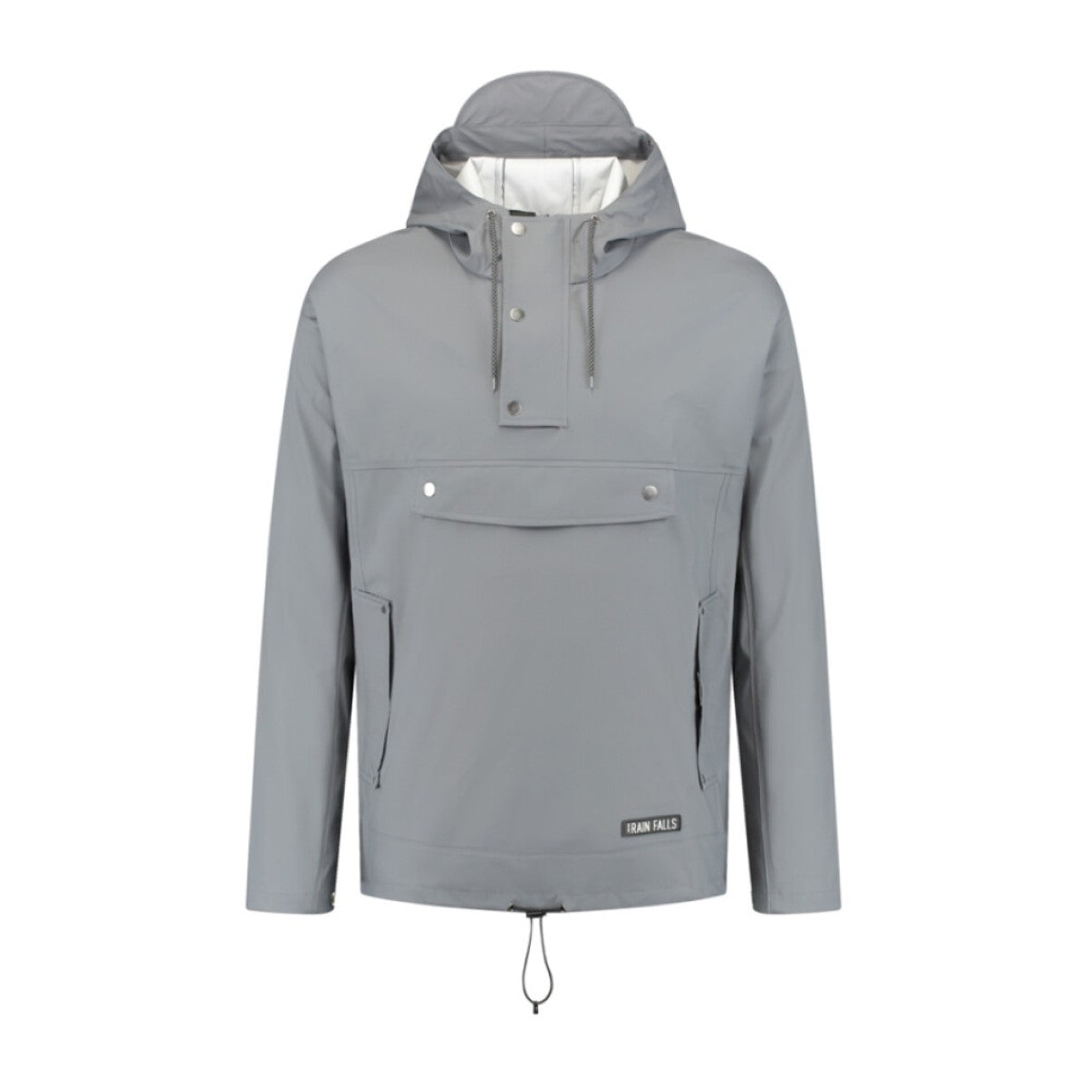 Mirage Regenmantel, geschlossene Regenjacke – Größe S – Material: Polyester Soft Touch – Earl Grey