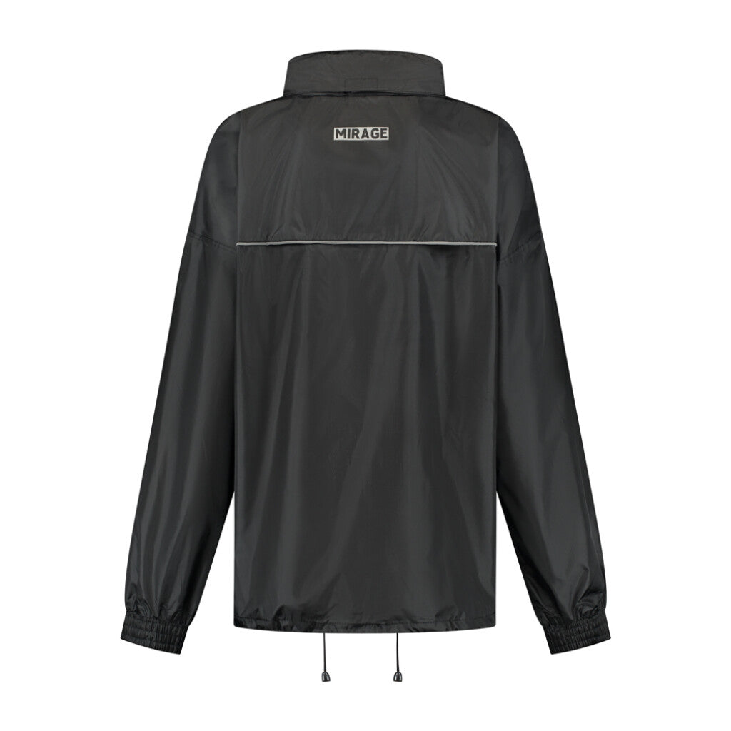 Mirage Raincoat Luxus-Regenjacke – Größe M – Schwarz