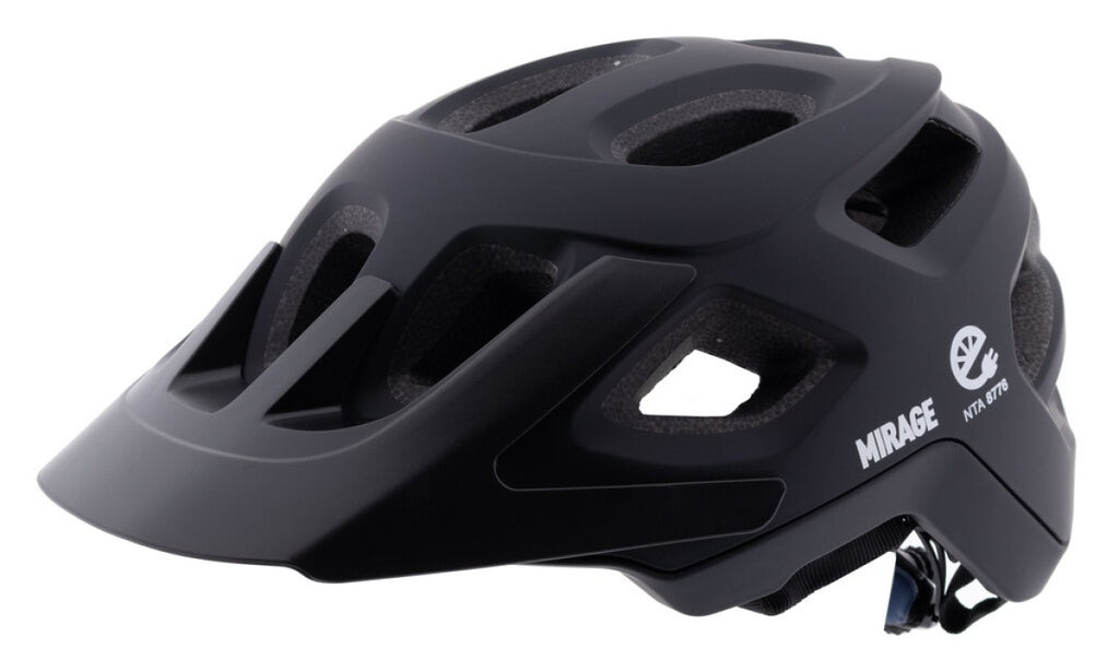 Buzaglo mirage tour mtb helm 55-58cm, nta, mat zwart