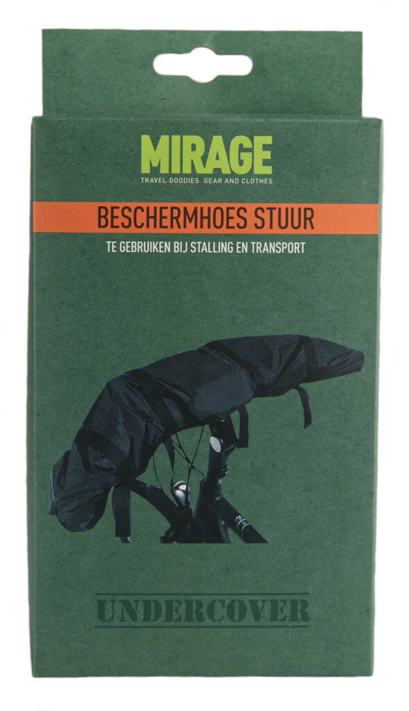 Mirage Undercover Schutzhülle für Fahrradlenker, schwarz
