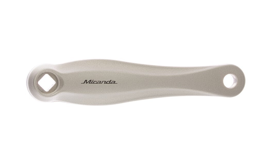 Miranda Beta 1 Kurbel 170 mm links, vorne #8575138, silber