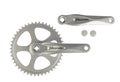 Miranda Alfa 1 Kurbelgarnitur 46t 3 32", Silber