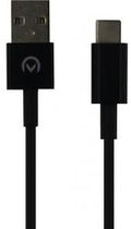 Enzo mobilize usb-c laadkabel 1m zwart