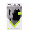 Enzo mobilize usb thuislader 3100ma zwart +micro usb kabel
