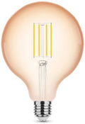Enzo modee led globe g125 e27 4-28w 1800k filament amber dimbaar - led7490