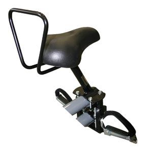 Velo Kinderzitje voor zadel op buis damesfiets model 3 oversized alu frame