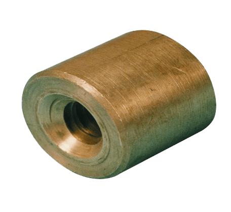 Moer trapezium tr20x4 brons rond