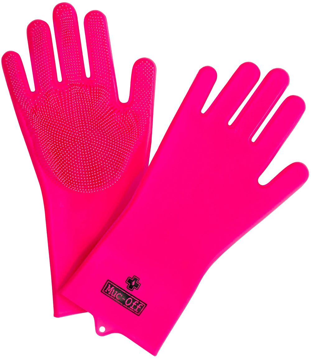 Muc-off deep scrubber gloves | l
