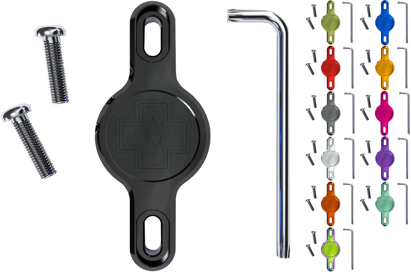 Muc-off secure tag holder v2 for apple airtag