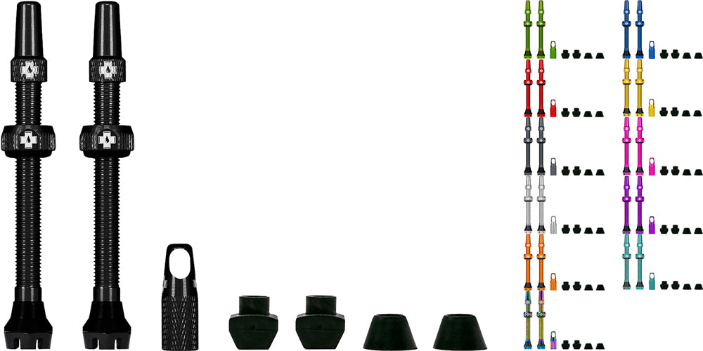 Muc-off tubeless ventiel set 60mm roze