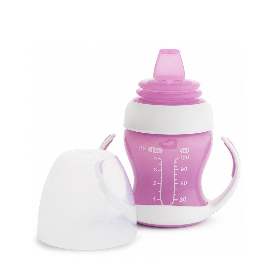 Munchkin gentle transition cup 118ml paars