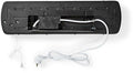 Nedis badkamer verwarming | 1200 w| x4 | grijs | 1 stuk - htba10gy - htba10gy