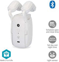 Nedis smartlife gordijnrobot | roede | gordijnen | batterij gevoed usb gevoed | 4000 mah | bluetooth® | wit - btmc10wt1pc