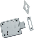 Nemef 91 11-70 blis.,oplegslot, dm70mm, klaviersleutel, slotkast staal verzi - 9009111730 - 9009111730