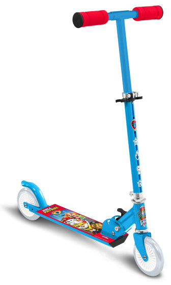 Nickelodeon 2-wiel Kinderstep Opvouwbaar Voetrem Blauw