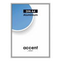 Nielsen design nielsen fotolijst 52124 accent mat zilver 21x29,7 cm