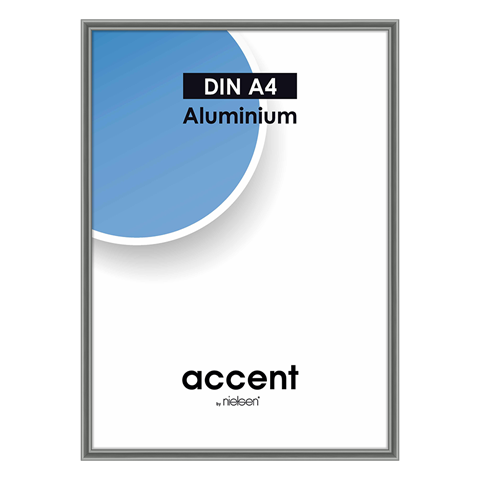 Nielsen design nielsen fotolijst 52125 accent staalgrijs 21x29,7 cm