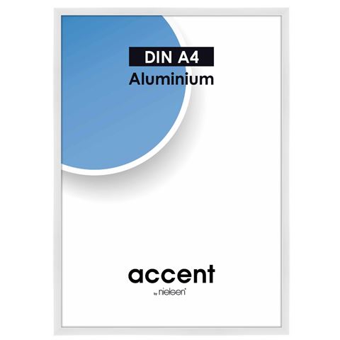 Nielsen design nielsen fotolijst 52139 accent glanzend wit 21x29,7 cm