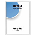 Nielsen Bilderrahmen 53239 Accent Glänzend Weiß 13x18 cm