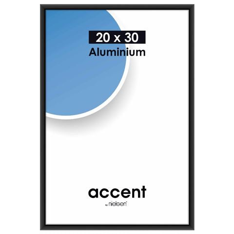 Nielsen design nielsen fotolijst 53526 accent zwart 20x30 cm