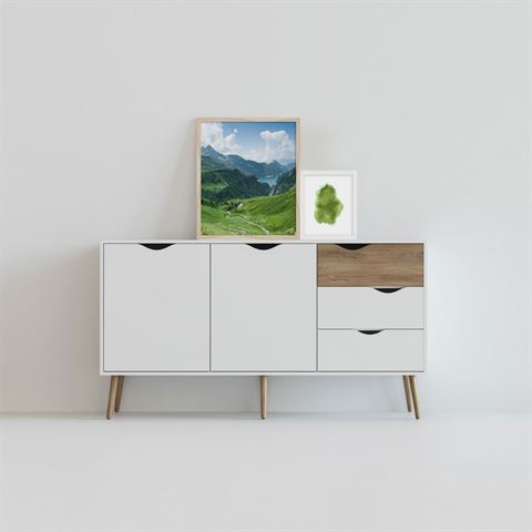 Nielsen design nielsen fotolijst 8988007 apollon wit 24x30 18x24 cm