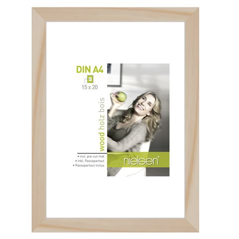 Nielsen design nielsen fotolijst 8988048 apollon naturel 21x29,7 cm