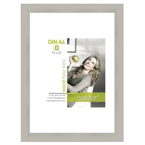Nielsen Bilderrahmen 8988050 Apollon Silber 21x29,7 cm
