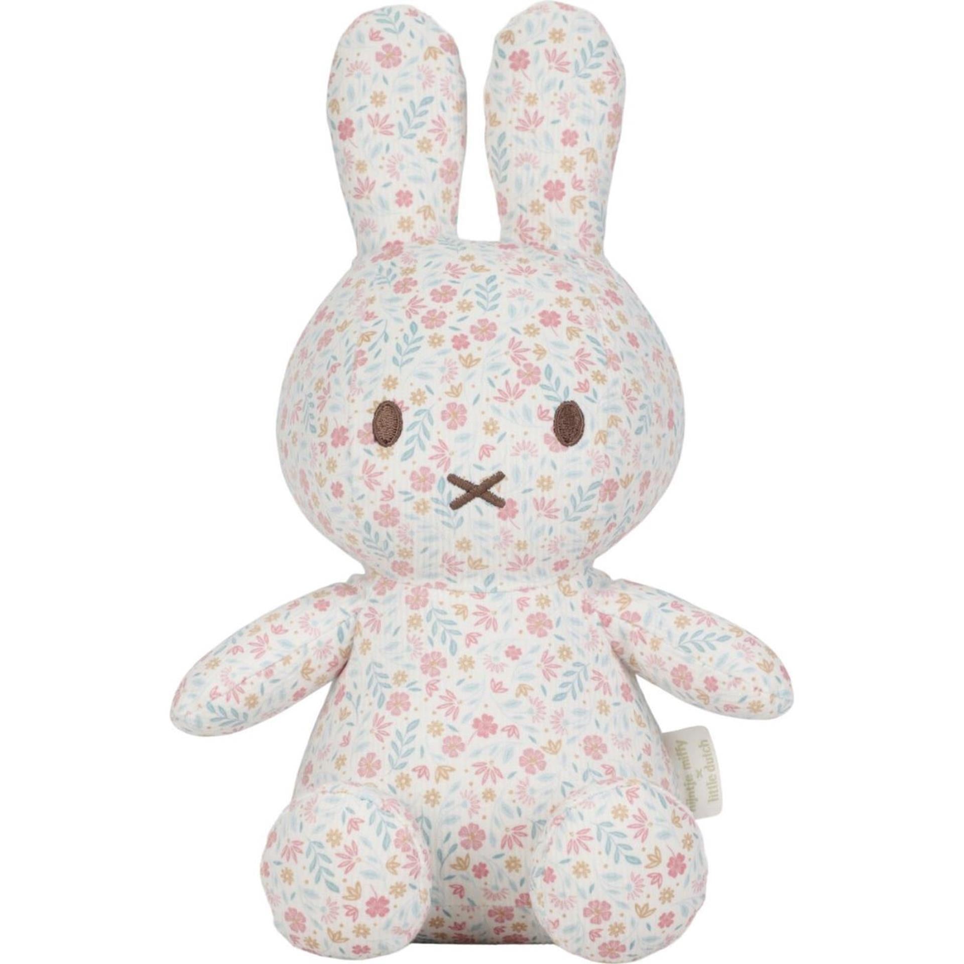 Little dutch nijntje x lucky all-over knuffel - 30 cm - blossom