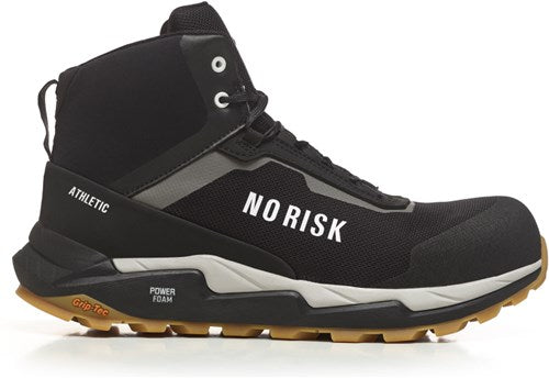 No risk athletic mid black 1019.00 s3l | zwart | maat 44 - 00.071.064.44