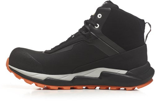 No risk athletic mid stx orange 1019.15 s7l | zwart oranje | maat 35 - 00.071.066.35