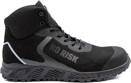 No risk black tiger 1047.10 s3 | zwart | maat 39 - 5607421089390