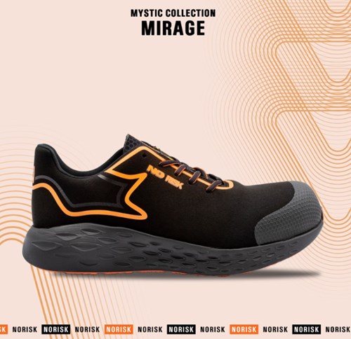 No risk mirage 1249.20 s1p | oranje zwart | maat 41 - 5607421014415