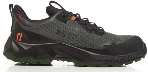 No risk x-treme low green 1257.08 s3l | zwart groen | maat 42 - 5607421120420