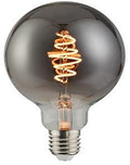 Enzo nordlux led globe g125 e27 5-15w 1800k filament spiraal grey dimbaar - 2760140