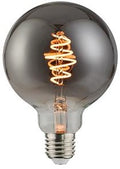 Enzo nordlux led globe g95 e27 5-15w 1800k filament spiraal grey dimbaar - 2760110