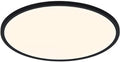 Enzo nordlux led plafonniere oja 42 zwart 24w 3000k 4000k 42cm - 4802331