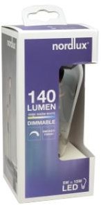 Enzo nordlux led st64 e27 5-15w 1800k filament spiraal grey dimbaar - 2760085
