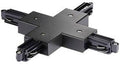 Enzo nordlux link rail x- koppelstuk 1 zwart fase - 5049290