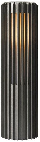 Enzo nordlux paallamp aludra e27 zilver antractiet ip44 45cm - 4800841