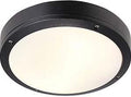 Enzo nordlux plafonniere desi 2xe27 zwart ip44 28cm - 4802999