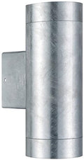 Enzo nordlux wandlamp tin maxi double 2x gu10 verzinkt ip54 - 4800938