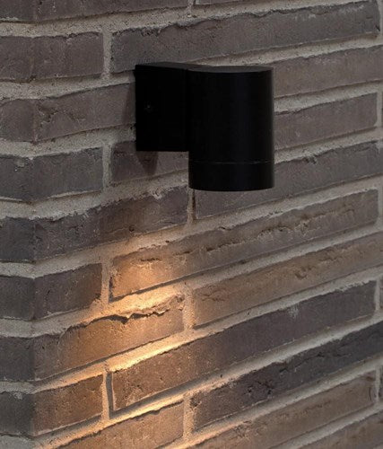 Enzo nordlux wandlamp tin maxi gu10 zwart ip54 - 4800930