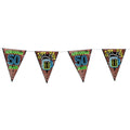 Paperdreams neon party vlag abraham