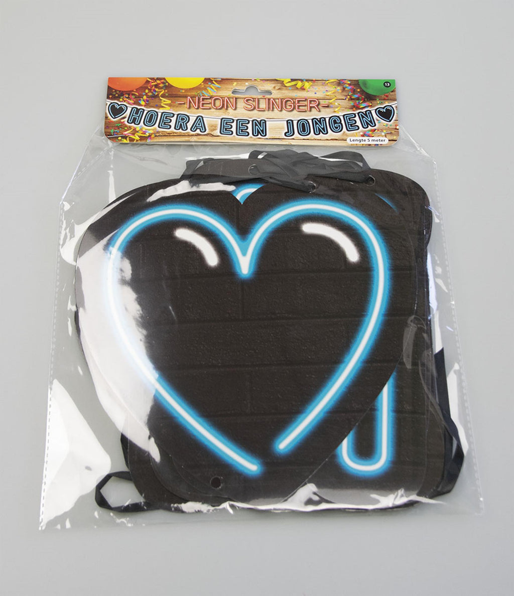 Paperdreams neon slinger hoera jongen!