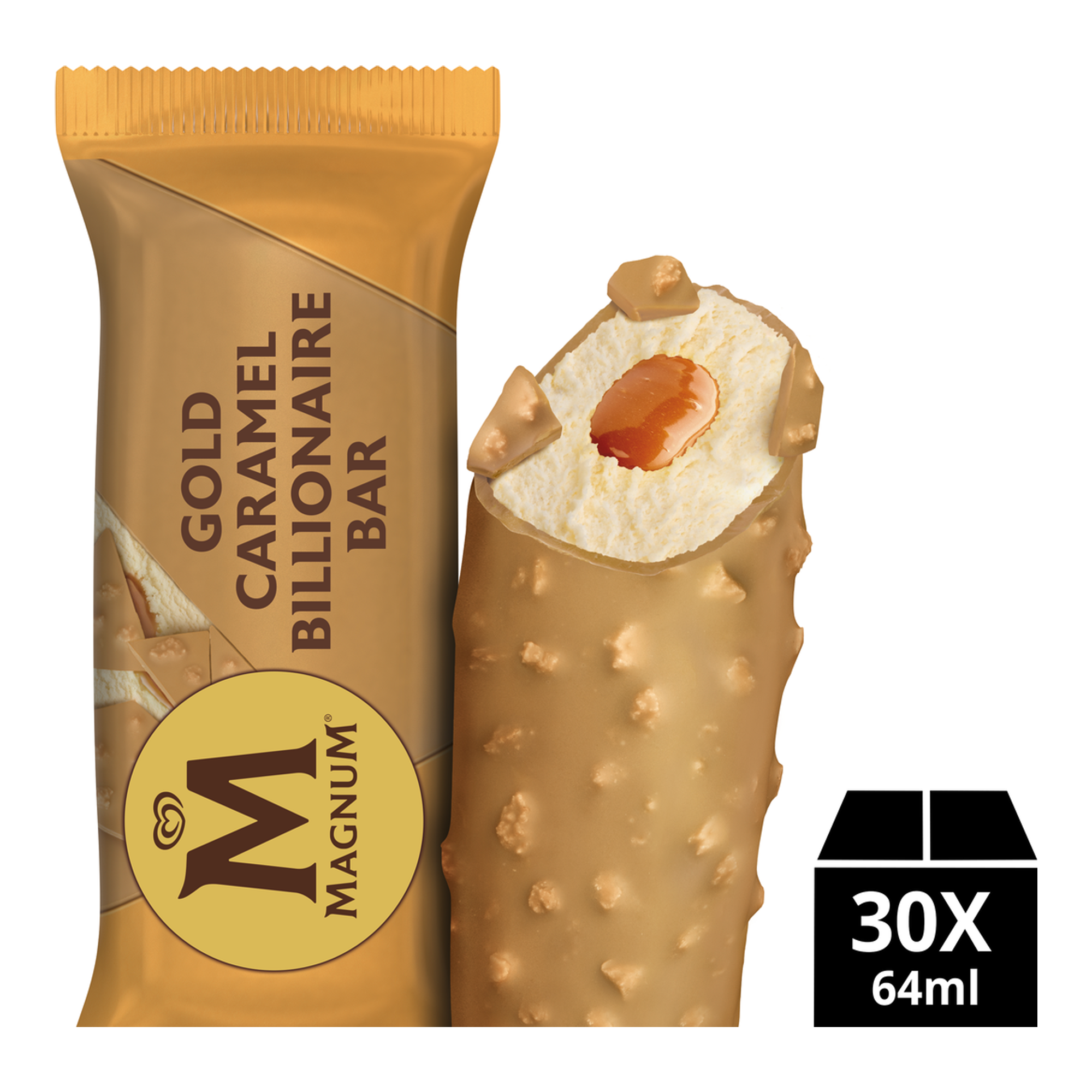 Ola magnum gold billionaire bar (20x 64 ml)