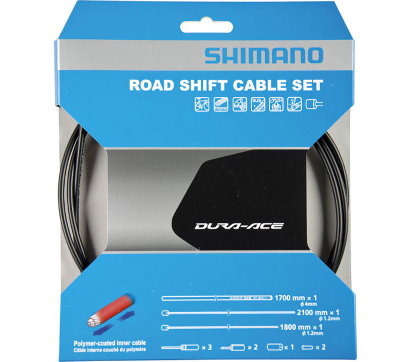 Shimano ot-sp41 polymer shift cable set for r9100 r8000 | grey
