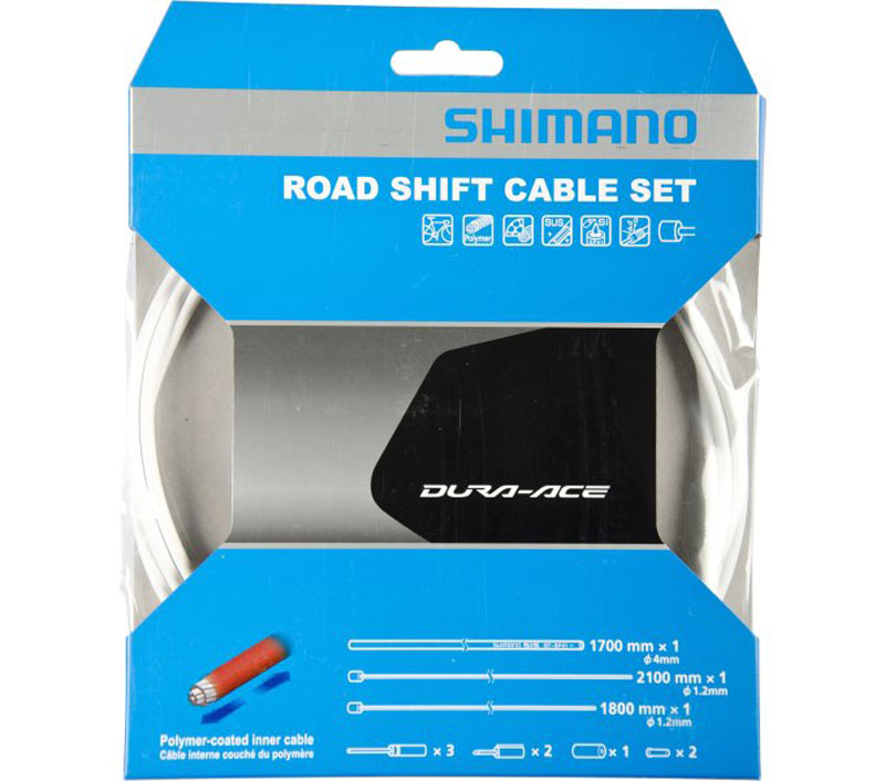 Shimano ot-sp41 polymer shift cable set for r9100 r8000 | grey
