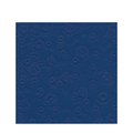Paper+design servet 3-laags 25x25cm moments reliëf blauw 16 stuks