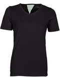 Papillon Fitness Shirt S Sl V-Ausschnitt Damen Schwarz Größe SS